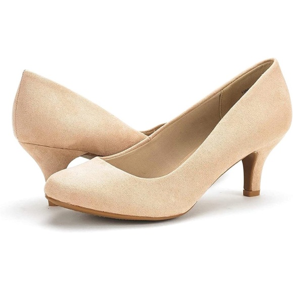 Dream Pairs Shoes Dream Pairs Womens Nude Low Heel Poshmark